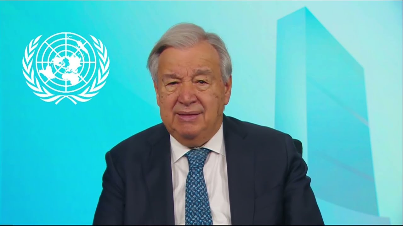 UN Secretary-General video Statement on the release of the WMO El Niño / La Niña Update - June 2026