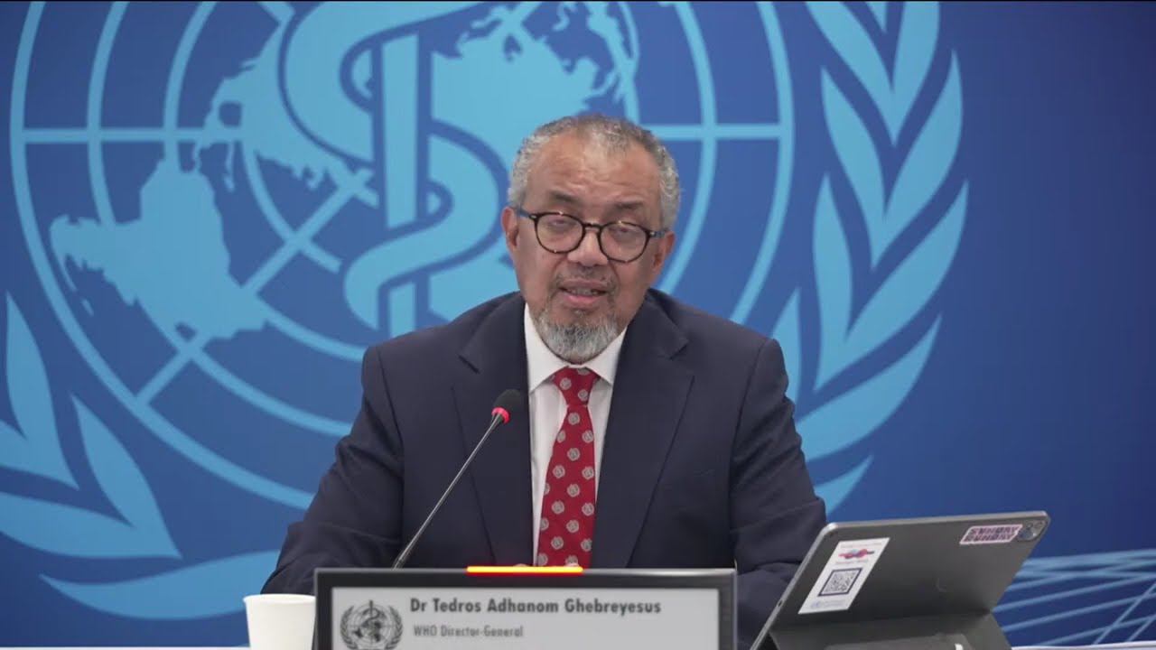 LIVE | Media briefing on #hantavirus hosted by Dr Tedros