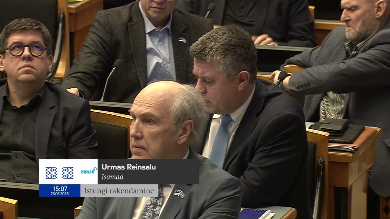 Riigikogu istung, 23.03.2026